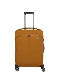 Travelite PRIIMA Trolley M 4-Rollen, erweiterbar Curry