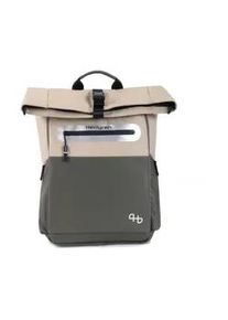 Hedgren CHAIN Roll Up Backpack 15" + RFID Beige/Olive