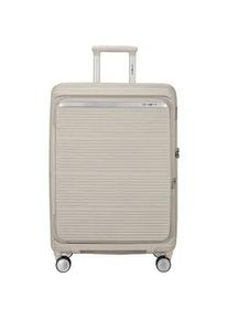 Samsonite Paralux Trolley mit 4 Rollen, erweiterbar, M, stone grey