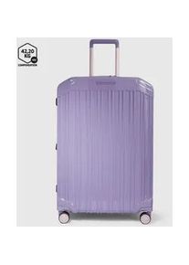 Piquadro PQ Light Gro&szlig;er Trolley Koffer mit 4-Rollen, erweiterbar4 Rollen Cyclamen
