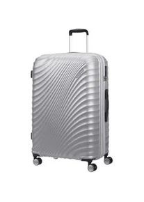 American Tourister Jetglam Trolley mit 4 Rollen 78cm erweiterbar Metallic Silver