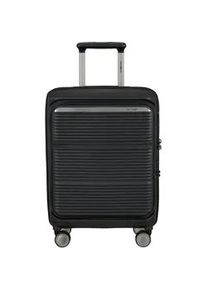 Samsonite Paralux Trolley mit 4 Rollen, erweiterbar, S, black