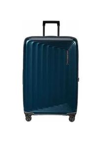 Samsonite Nuon Trolley mit 4 Rollen erweiterbar 75cm Metallic Dark Blue