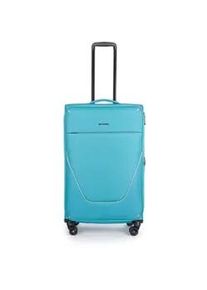 Stratic Strong Trolley M, 4 Doppelrollen, erweiterbar petrol