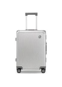 Echolac Shogun Classic Aluminium-Handgep&auml;ck Koffer S 4-Rollen Silver