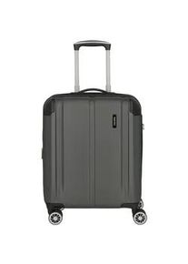 Travelite City Trolley S 4-Rollen erweiterbar Anthrazit