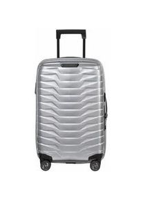 Samsonite Proxis Trolley mit 4 Rollen erweiterbar 55cm (23/26cm) Silber