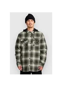 Volcom Kenson Ins Flannel Jacke black green Gr. S