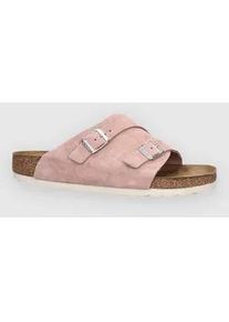 Birkenstock Z&uuml;rich Suede Leather Sandalen pink clay Gr. 37