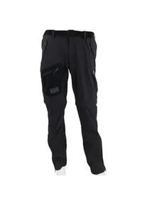 Maul Wander-Trekkinghose Eiger XT Zipp-Off (lange Hose und Bermudas in einem) dunkelgrau/caviar Herren