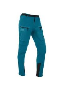 Maul Wander-Trekkinghose Eiger 2XT Zipp-Off 2023 (lange Hose und Bermudas in einem) petrolblau Herren