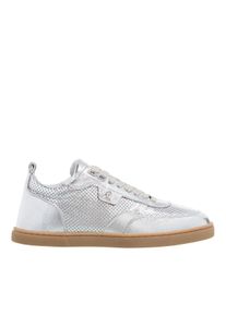 Christian Louboutin Low-Top Sneaker - Tutti Rui - Gr. 36 (EU) - in Silber - f&uuml;r Damen
