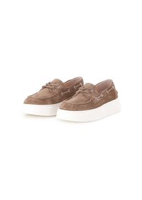Attilio Giusti Leombruni Agl Low-Top Sneaker - Schuhe aus Veloursleder - Gr. 42 (EU) - in Braun - f&uuml;r Damen