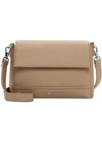 Umh&auml;ngetasche Tamaris "Umh&auml;ngetasche TAS Kennia", Damen, Gr. B/H/T: 25cm x 18cm x 10,5cm 0, beige (sand 420), Polyurethan, Taschen Umh&auml;ngetasche