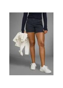 Bermudas Kangaroos, Damen, Gr. 38, N-Gr, blau (marine), Web, Obermaterial: 100% Baumwolle, unifarben, schmal kurz, Hosen Shorts Strandshorts, krempelbar, Topseller