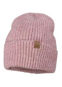 Strickm&uuml;tze MaxiMo, Jungen, Gr. 51/53, rosa (dusty rose), Strick, Materialmix, unifarben, M&uuml;tzen Strickm&uuml;tze, doppelt gestrickt, ungef&uuml;ttert, breiter Umschlag