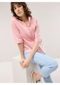 Walbusch Extraglatt-Bluse Kelchkragen