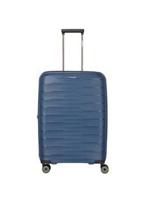 Travelite Mooby Trolley M erweiterbar, 4-Rollen Marine