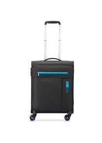 Roncato Neon Lite Cabin Trolley 4 Rollen 55cm Schwarz