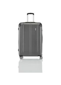 Travelite City Trolley L 4R 77cm erweiterbar anthrazit