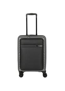 Travelite Trient Trolley S+ mit Vortasche 4-Rollen Anthrazit