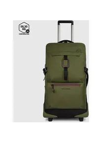 Piquadro Corner 2.0 Modulare Reisetasche mit Rollen Salbeigr&uuml;n