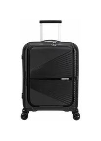 American Tourister Airconic Handgep&auml;ck Trolley 55cm mit Fronttasche Onyx Black
