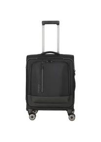 Travelite Crosslite Trolley S 4-Rollen Schwarz