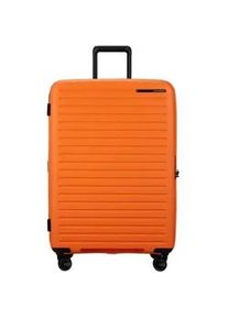 Samsonite Restackd Trolley mit 4 Rollen erweiterbar 75cm Papaya