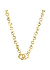 Kette ohne Anh&auml;nger s.Oliver "2038853", gold (gelbgoldfarben), Halsketten, Damen, Edelstahl, L: 45