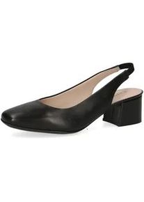 Pumps Caprice "Caprice Pumps Nappaleder", Damen, Gr. 37, schwarz, Nappaleder, Schuhe Pumps