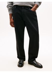 Tommy Hilfiger Big & Tall Gerade Jeans "RELAXED BONA", Herren, Gr. 46, L&auml;nge 34, schwarz (bona schwarz), Denim/Jeans, Obermaterial: 100% Baumwolle, TOMMY HILFIGER BIG & TALL, unifarben, relaxed fit lang, Jeans Gerade Jeans, Gro&szlig;e Gr&ouml;&szlig;en