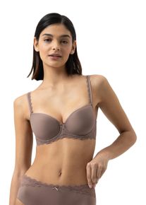 B&uuml;gel-BH Mey "SERIE AMOROUS", Damen, Gr. 90, Cup B, milk`n coffee, Spitze, Obermaterial: 77% Polyamid, 23% Elasthan, BHs B&uuml;gel-BH, verstellbare BH-Tr&auml;ger verleihen optimalen Sitz