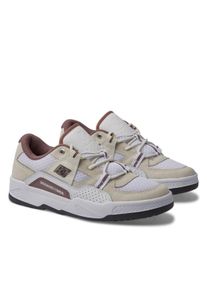 Sneaker DC Shoes "Construct", Damen, Gr. 8,5(40), wei&szlig; (wei&szlig;, grapeade), Obermaterial:54.6% Leder, 20.9% Synthetikmaterial, 25.5% Microfaser;, Schuhe Sneaker