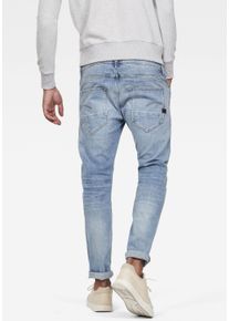 G-Star Raw Slim-fit-Jeans G-STAR "D-Staq 3D Slim Fit", Herren, Gr. 36, L&auml;nge 30, blau (light, blau), Denim/Jeans, Obermaterial: 91% Baumwolle, 7% Elastomultiester, 2% Elasthan, schmal lang, Jeans Slim-fit-Jeans