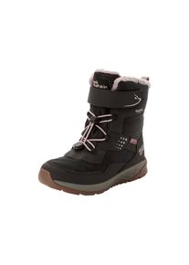 Winterboots Jack Wolfskin "POLAR BEAR-G TEXAPORE HIGH VC K", Kinder, Gr. 31, grau (phantom), Synthetik, Textil, Schuhe Winterboots, Snowboots, Winterstiefel, Winterschuhe, wasserdicht & gef&uuml;ttert