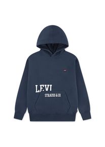 Kapuzensweatshirt LEVI'S KIDS "LVB CUTOFF LEVI'S HOODIE", Jungen, Gr. 16 (176), big dipper, Sweatware, Obermaterial: 60% Baumwolle, 40% Polyester, bedruckt, regular fit normal, ohne Ausschnitt, Rippb&uuml;ndchen, Sweatshirts Kapuzensweatshirt, mit Markenprint