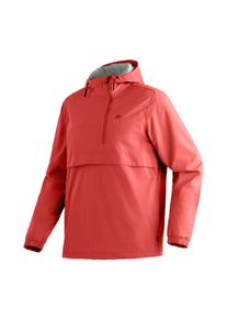 Outdoorjacke Maier Sports "OkokO Loop", Damen, Gr. XS, rot (karminrot), 100% Polyester, Jacken Outdoorjacke, Unisex Windbreaker, Schlupfjacke wasserdicht, verstellbare Kapuze