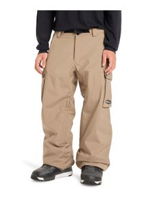 Snowboardhose Quiksilver "Snow Down Cargo", Herren, Gr. L, fallen rock, Obermaterial: 100% Microfaser;, Hosen Snowboardhose