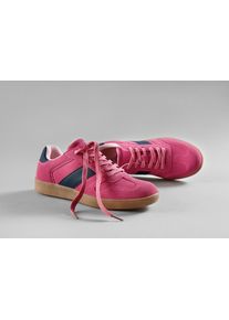 Sneaker ANISTON SHOES, Damen, Gr. 36, pink (pink, blau), Lederimitat, Schuhe Sneaker, Freizeitschuh, Halbschuh, Schn&uuml;rschuh - NEUE KOLLEKTION, Topseller