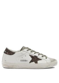 Golden Goose Deluxe Brand Golden Goose Low-Top Sneaker - Distressed Slip-On Sneakers With Glitter Accents - Gr. 40 (EU) - in Wei&szlig; - f&uuml;r Damen