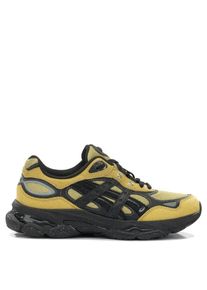 asics Low-Top Sneaker - Sporty Yellow And Black Sneakers With Textured Sol - Gr. 9_5 - in Schwarz - f&uuml;r Damen