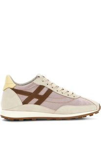 Hogan Low-Top Sneaker - Silk And Nylon Sneakers - Gr. 37,5 (EU) - in Beige - f&uuml;r Damen