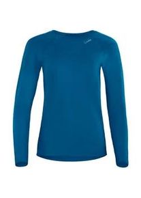 Langarmshirt WINSHAPE "AET118LS", Damen, Gr. M, gr&uuml;n (teal gr&uuml;n), 85% Polyester, 15% Elasthan, Rundhals, Shirts Langarmshirt, Functional Light and Soft Long Sleeve Top