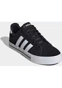 Sneaker Adidas SPORTSWEAR "DAILY 4.0", Damen, Gr. 41, schwarz-wei&szlig; (core schwarz, ftwr wei&szlig;, ftwr wei&szlig;), Leder, Synthetik, Schuhe Sneaker