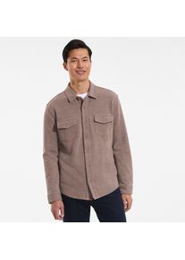 LANDS' END Bedford-Hemdjacke, Herren,  Braun, Baumwoll-Mischung/Polyester-Mischung, by Lands' End