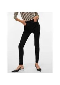 V&eacute;ro Moda High-waist-Jeans VERO MODA "VMSOPHIA", Damen, Gr. L, L&auml;nge 34, schwarz, Jeans, Obermaterial: 90% Modal, 8% Polyester, 2% Elasthan, unifarben, Basic, skinny fit, Jeans High-Waist-Jeans, aus softem Modal