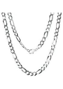 Silberkette Firetti "Schmuck Geschenk Silber 925 Halsschmuck Halskette Figarokette" Gr. 50, silber (silberfarben), Halsketten, Damen, 50, Silber 925 (Sterlingsilber), B: 8mm, Silberkette, B:8mm