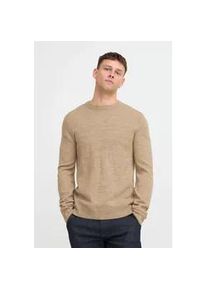 Strickpullover Blend "BHPullover", Damen, Gr. XXL, cornstalk, 85% Polyacryl, 15% Wolle, meliert, Basic, regular fit normal, Rundhals, eng, Pullover Strickpullover, Schicker Strickpullover mit Rundhalsausschnitt