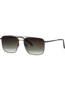 Marc O'Polo Sonnenbrille MARC O'POLO "505097", Herren, dunkelgun, Sonnenbrillen Sonnenbrille, Form Karree/Eckig, Logoschriftzug auf B&uuml;gel und Glas, Polyamid UV 400